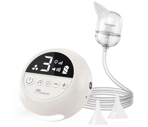 MOMINI Automatyczny aspirator do nosa Sniffley - 1361081 - zdjęcie